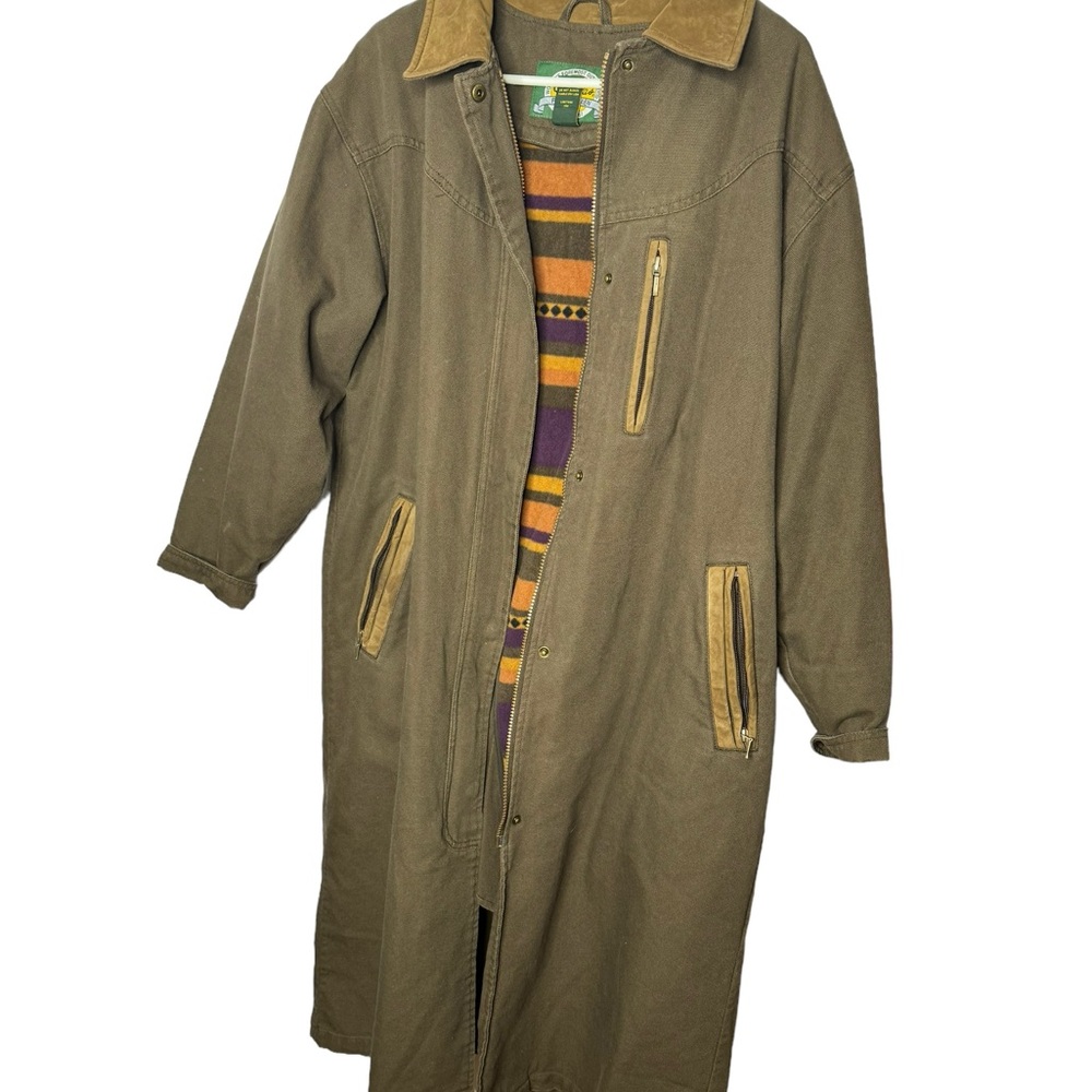 Cabela’s Women’s Canvas Ranch Duster/Barn jacket, size large - Picture 10 of 11